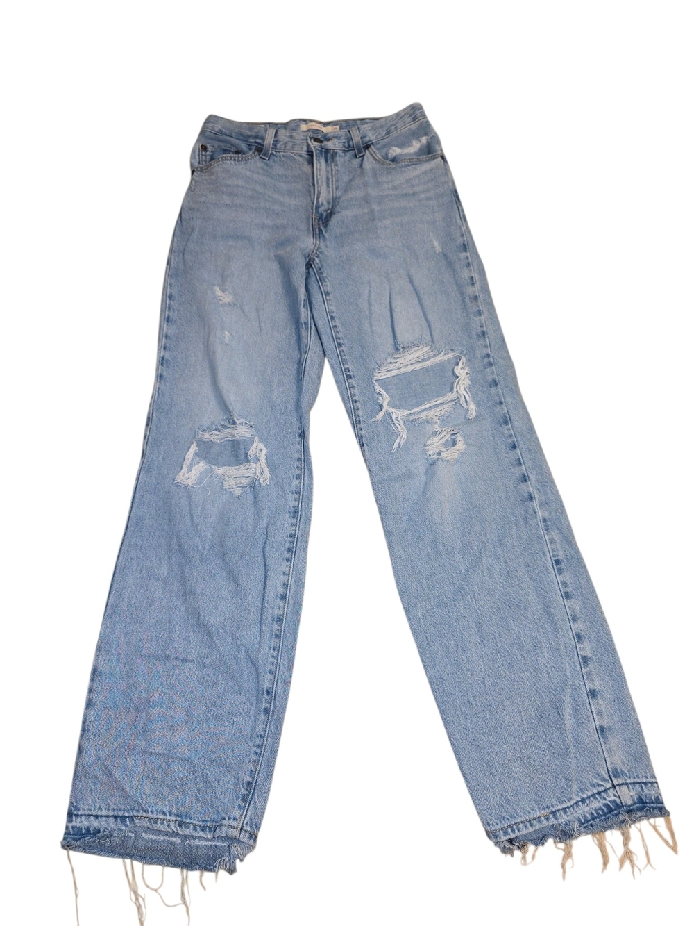 Levi's Distressed Baggy Dad Denim Jeans Size 25